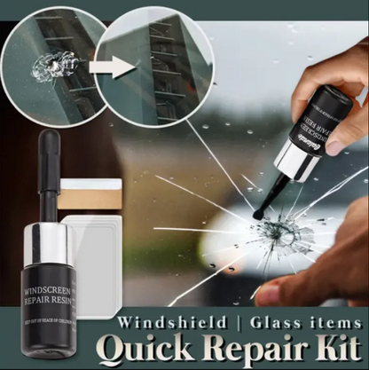 Car Windshield Crack Repair Kit