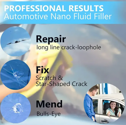 Car Windshield Crack Repair Kit